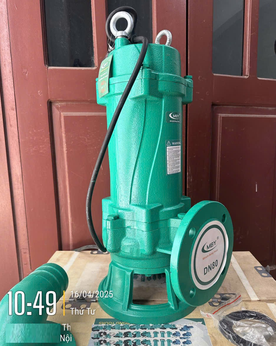 Bơm chìm nước thải MBY 150GNWQ100-30-15