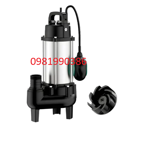 Máy bơm chìm inox nước thải cánh hở WFD6-5-0.18A-Phao