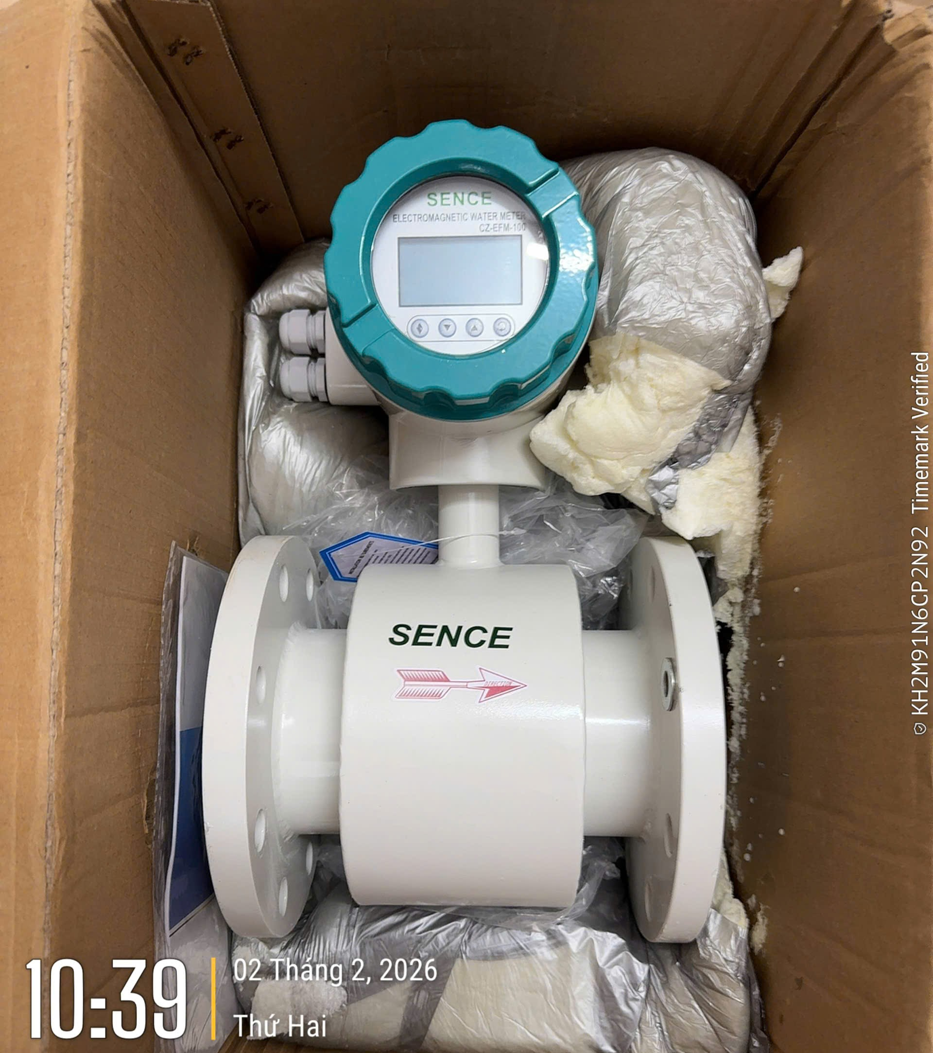 Đồng hồ điện từ sence